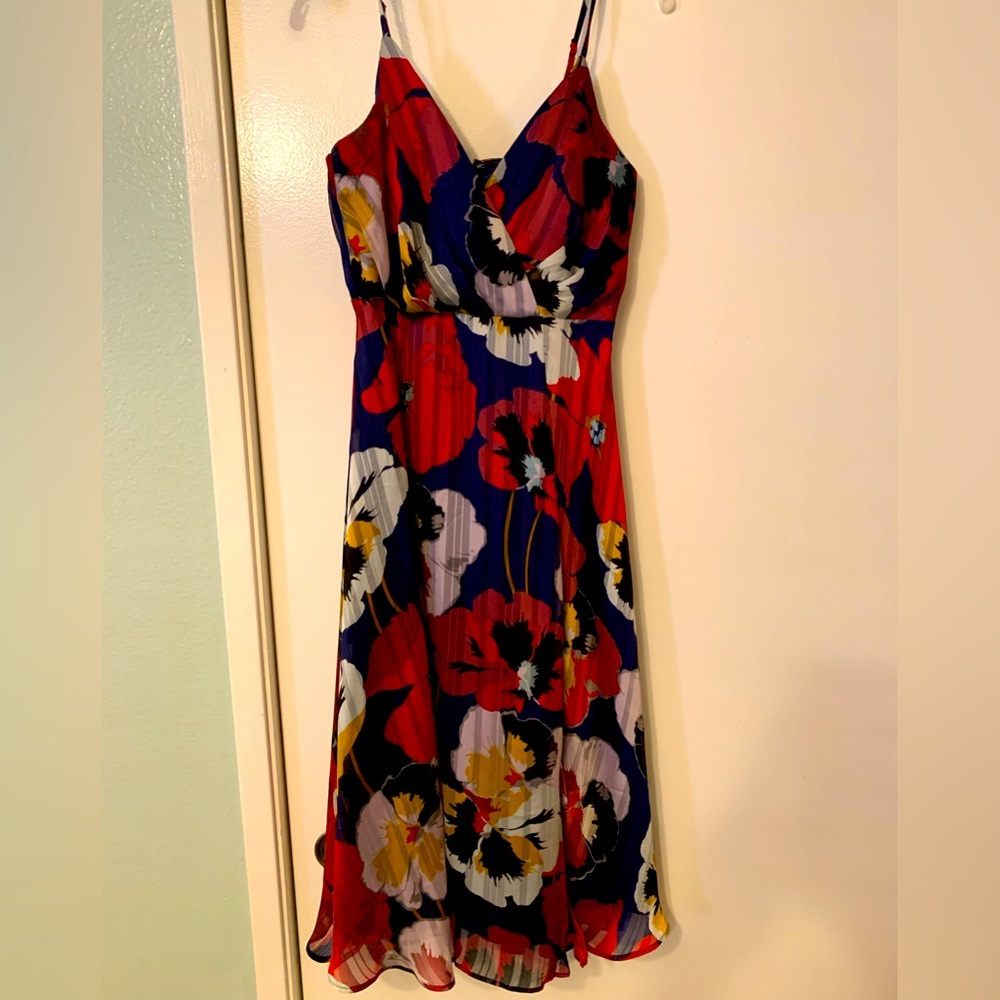 Colorful floral dress